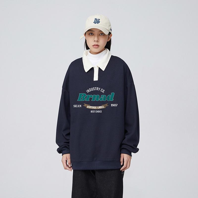Áo Sweater Polo Nỉ Nam Nữ Unisex Dài Tay Form Rộng Phong Cách Trẻ Trung Thời Trang Zenkonu TOP NAM 245