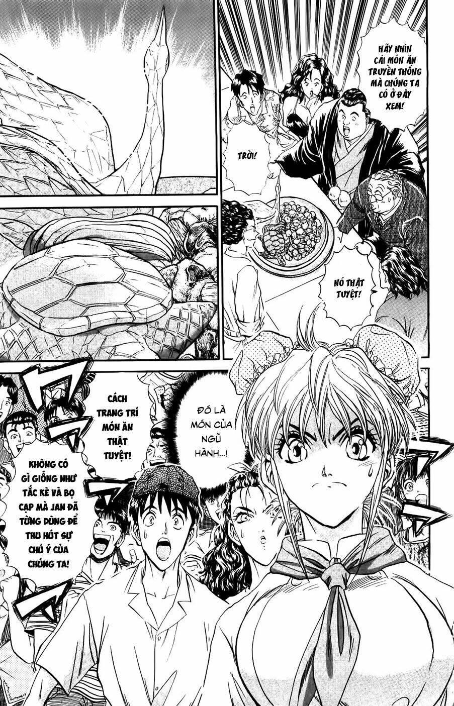 iron wok jan - đầu bếp siêu đẳng chapter 85 5