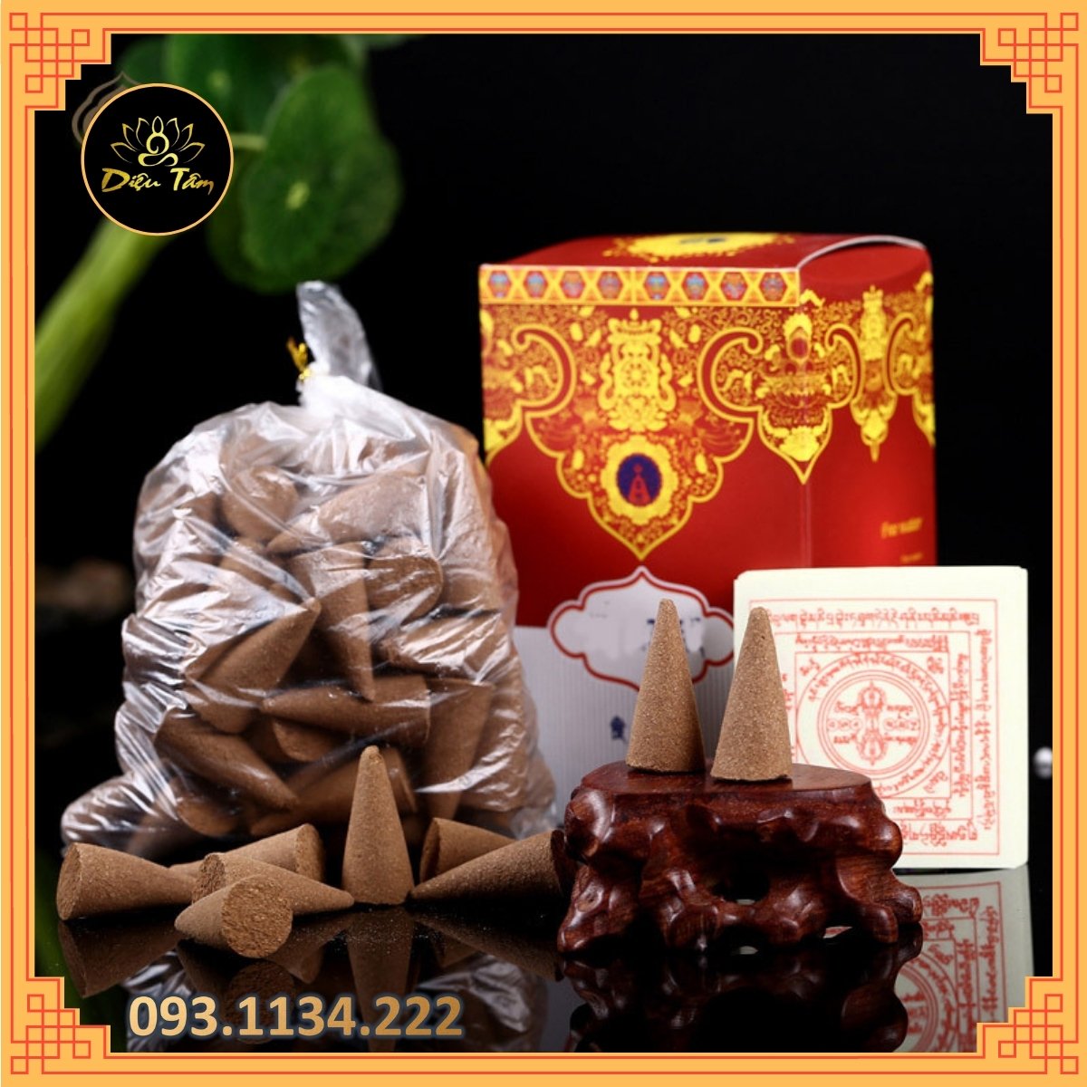Nhang nụ - trầm hương Tây Tạng thảo dược xông nhà đồ thờ cúng phong thủy