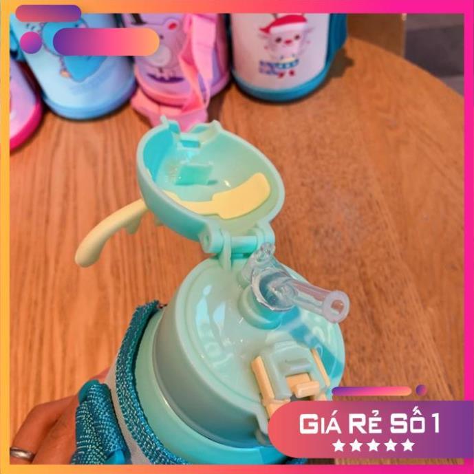 Bình giữ nhiệt cho bé 400ml bằng thép không gỉ 304 an toàn sức khỏe giữ nhiệt 10 tiếng cực đáng yêu