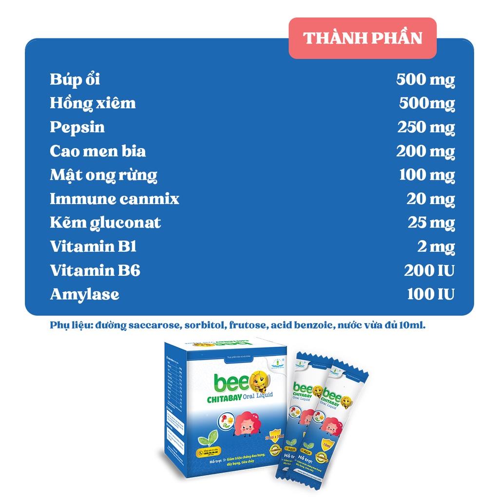 BeeO CHITABAY Oral Liquid Hỗ Trợ Giảm Triệu Chứng Đau Bụng, Đầy Bụng, Tiêu Chảy