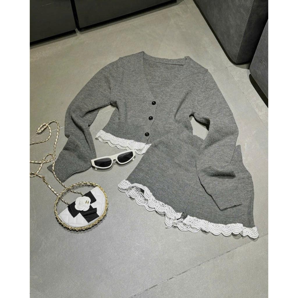 Set len viền bèo baby - HGZ BY JOLIE