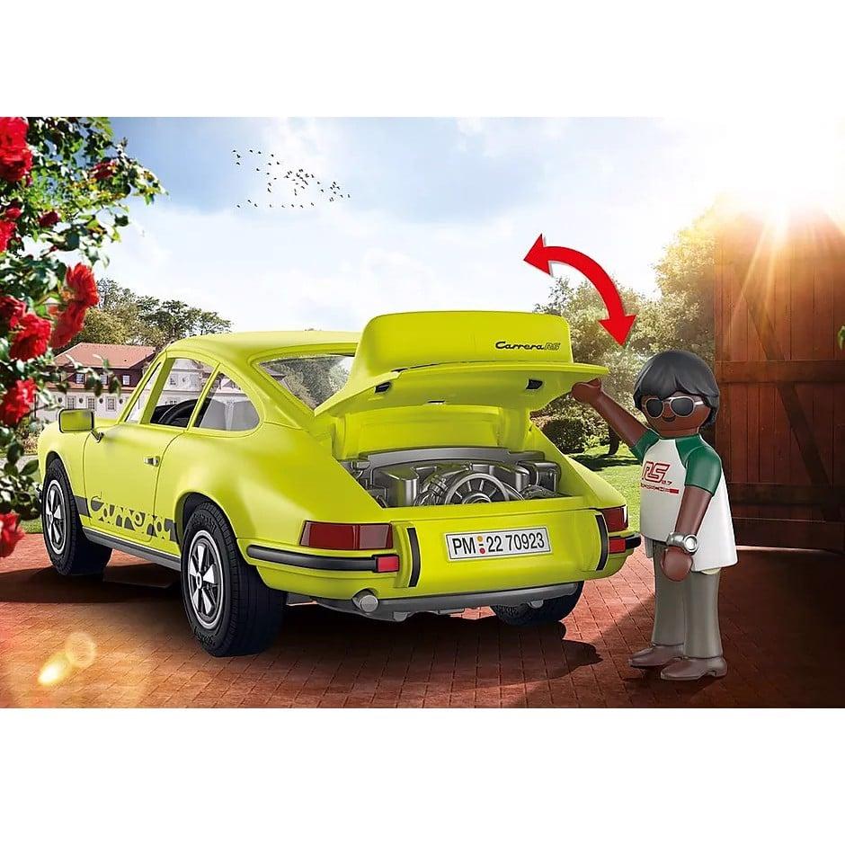 Đồ chơi mô hình Playmobil Xe thể thao Porsche 911 Carrera RS 2,7 1:17 kèm nhân vật 39 pcs