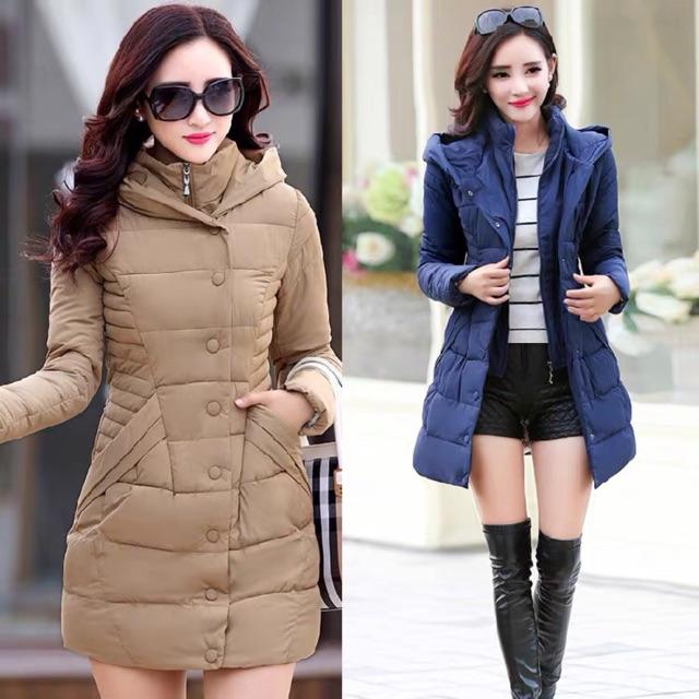 Áo khoác phao loại dày đẹp Quảng Châu