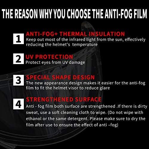 Phim chống sương mù cho mũ bảo hiểm xe máy - Nhãn dán chống sương mù cho mũ bảo hiểm xe máy phổ thông