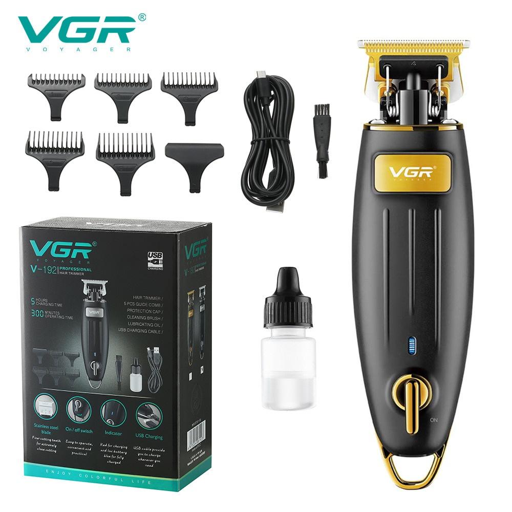 VGR Electric Shaver Hair Clipper Oil Head Rechargeable Hair Clipper Bald Hair Clipper V-192