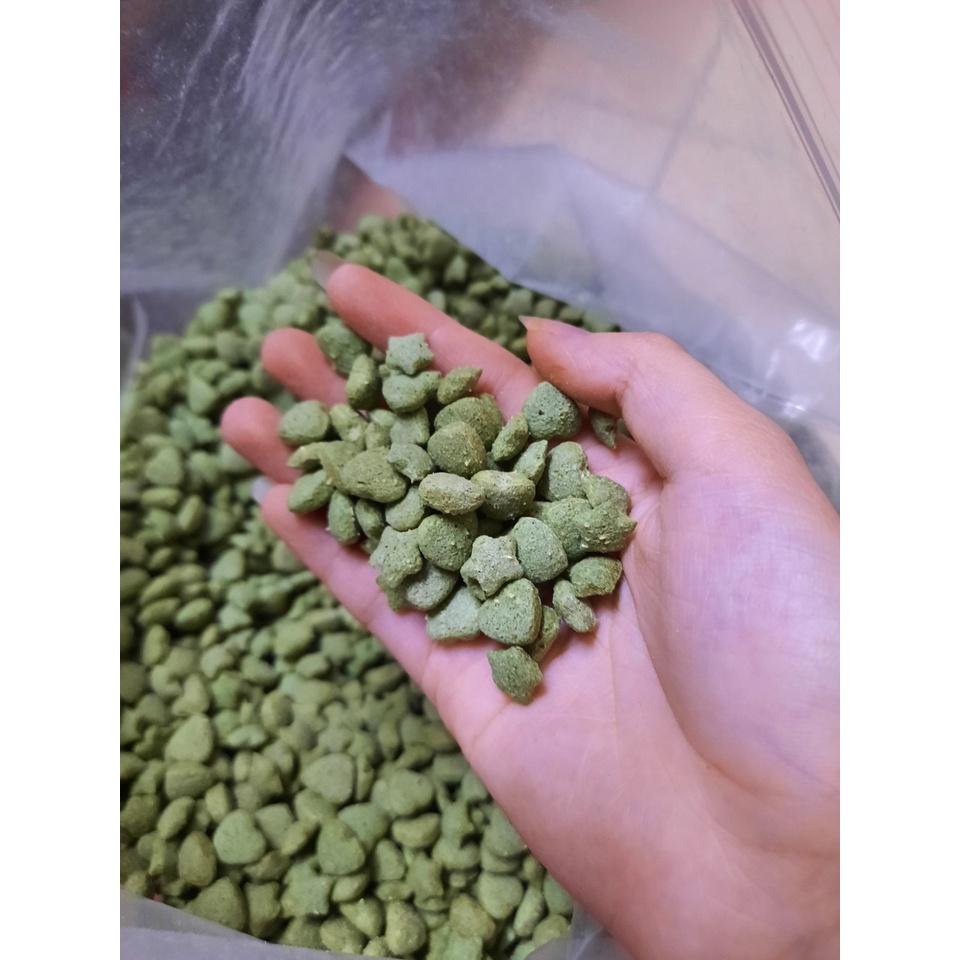 Lọ 50 gr viên rau sấy khô nhiều hình cho hamster