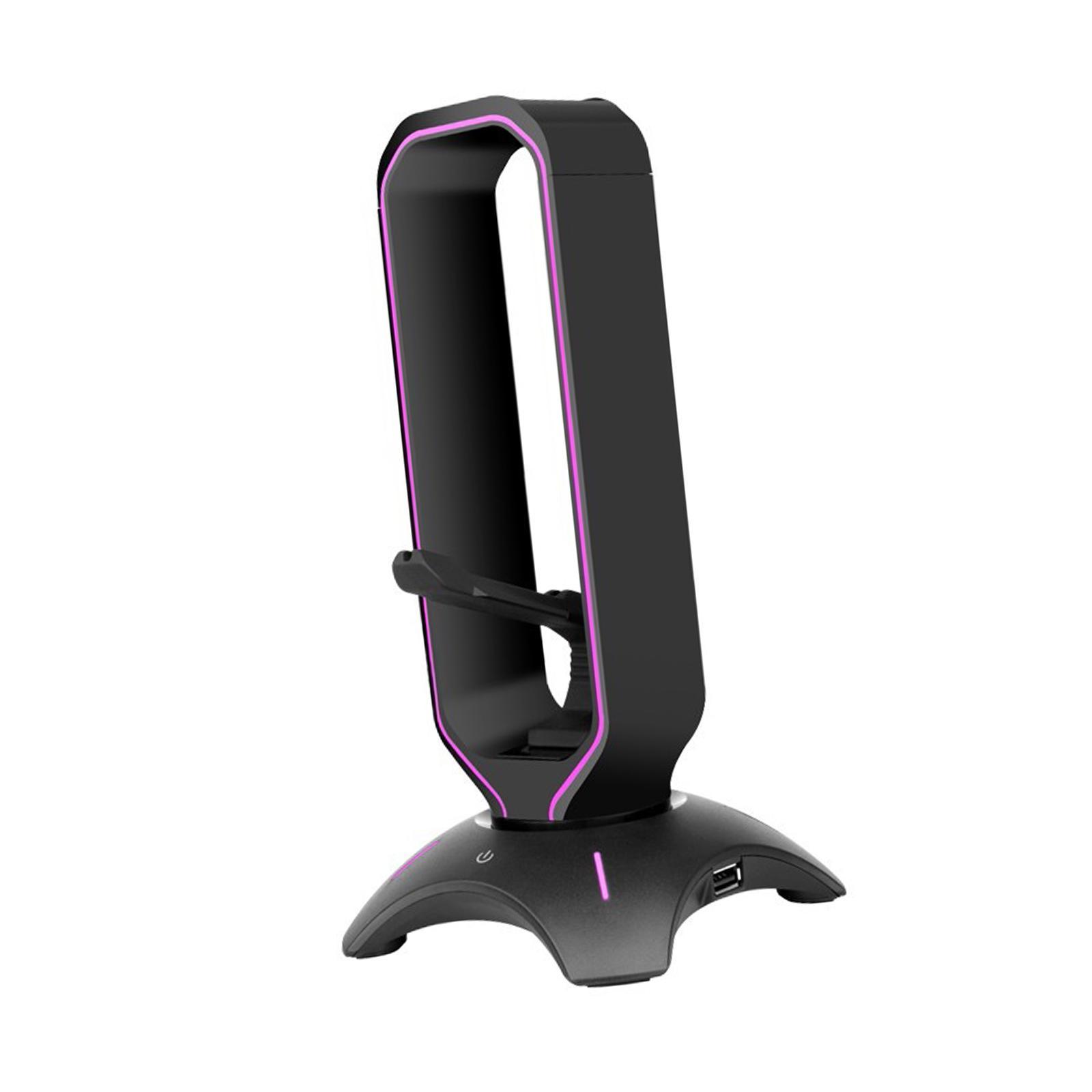 Headset Holder Earphone Stand RGB Light PC Accessories for All Headsets
