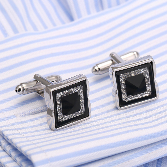 Bộ Khuy Măng Sét - Cufflink Hàng Cao Cấp QT1371