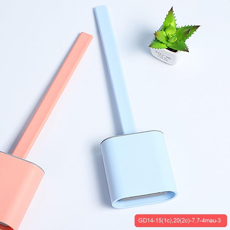 Chổi Cọ Toilet Đa Năng Đầu Cao Su Siêu Mềm - Mẫu Mới Nhất 2020