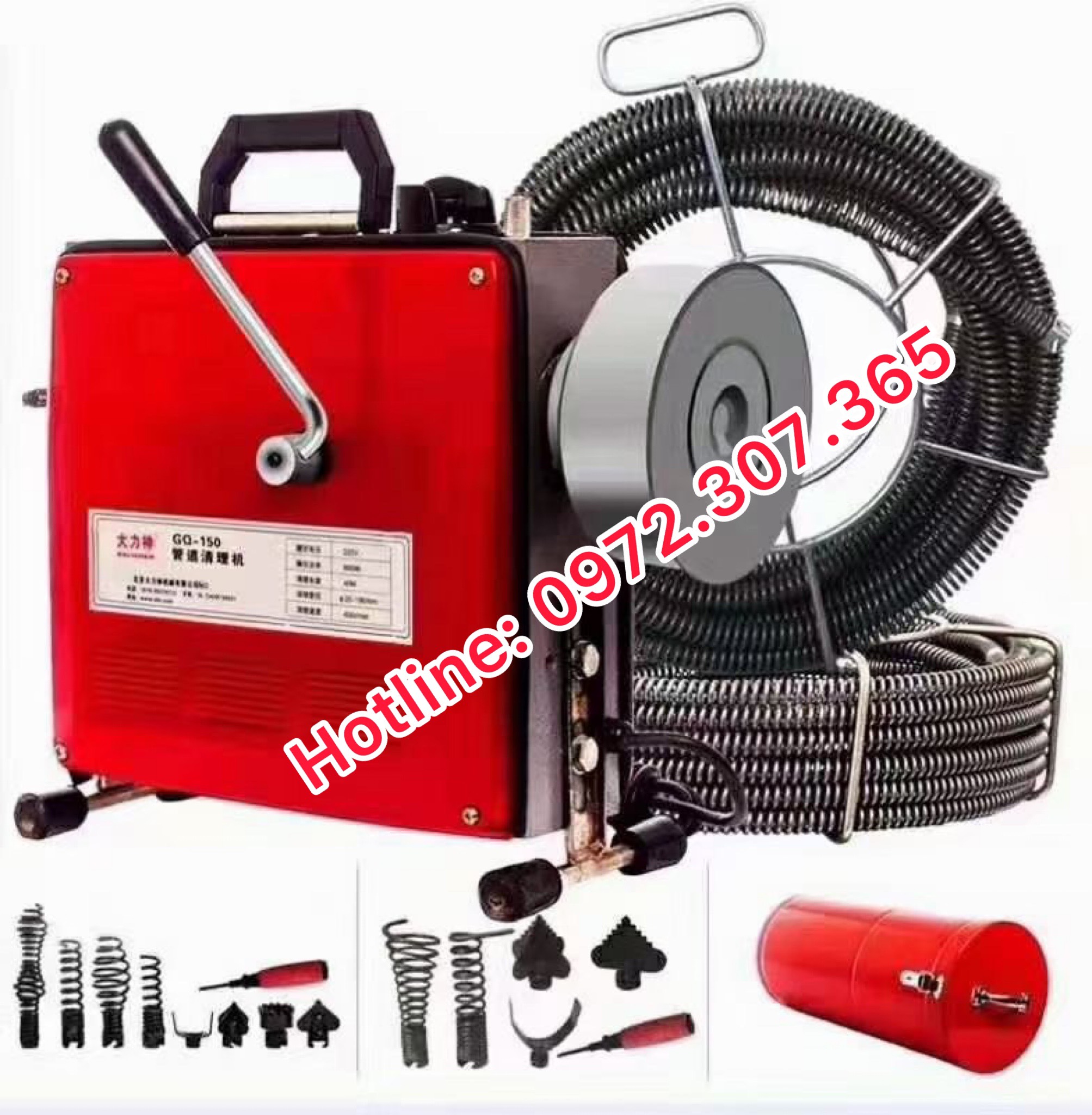 MÁY THÔNG CỐNG GQ-150-390W CAO CẤP