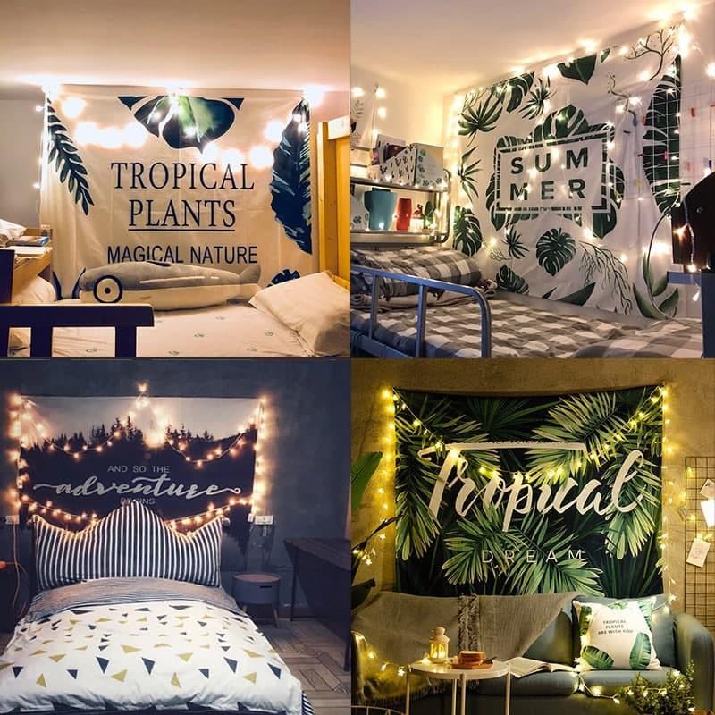 Vải treo tường Decor trang trí phòng mẫu mới nhất 2021