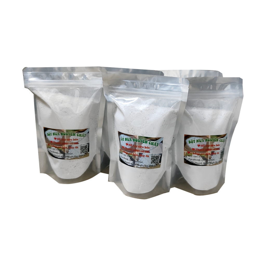 [500G] Bột nưa nguyên chất, giúp thanh mát cơ thể, tốt cho sức khỏe, sản phẩm từ chương trình OCOP, hộ kinh doanh Bột Nưa Tacca