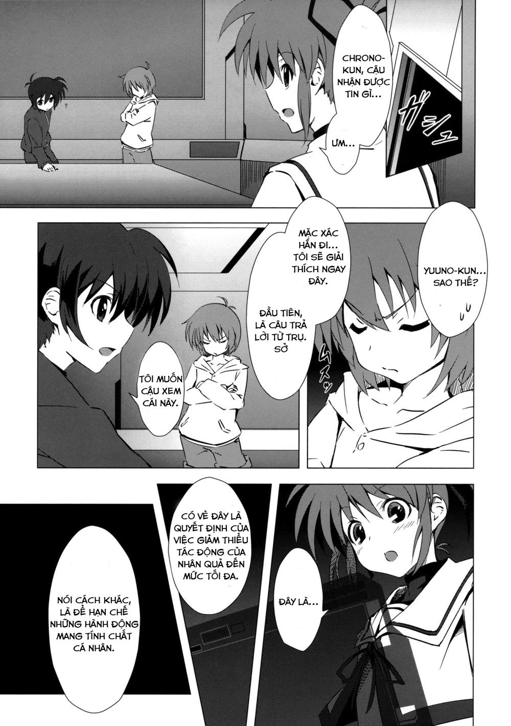 mahou shoujo lyrical nanoha x madoka (crossover) chapter 3 26