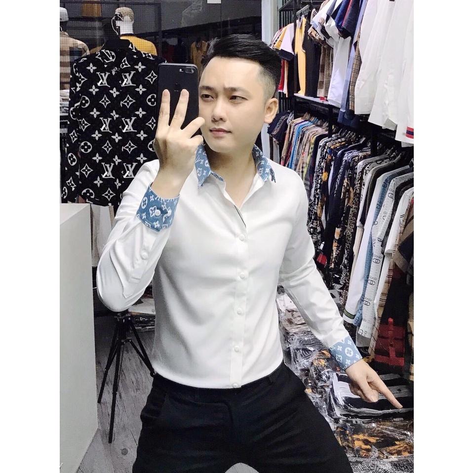 ÁO SƠ MI NAM IN HỌA TIẾT SANG TRỌNG