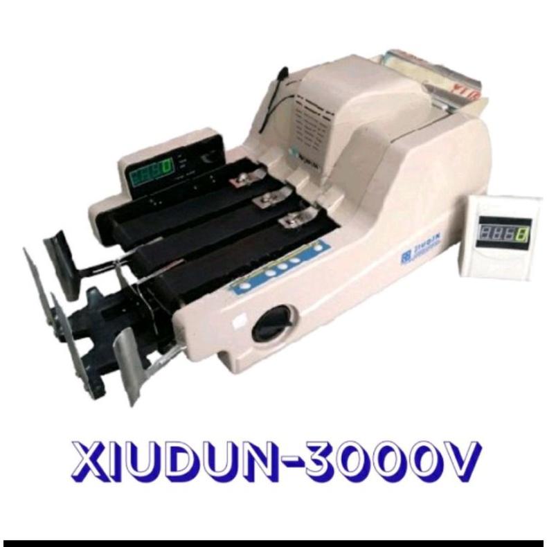 Máy đếm tiền Xindun_3000V, máy đếm thông thường, đếm chính xác số lượng tờ, đếm được tất cả các loại tiền
