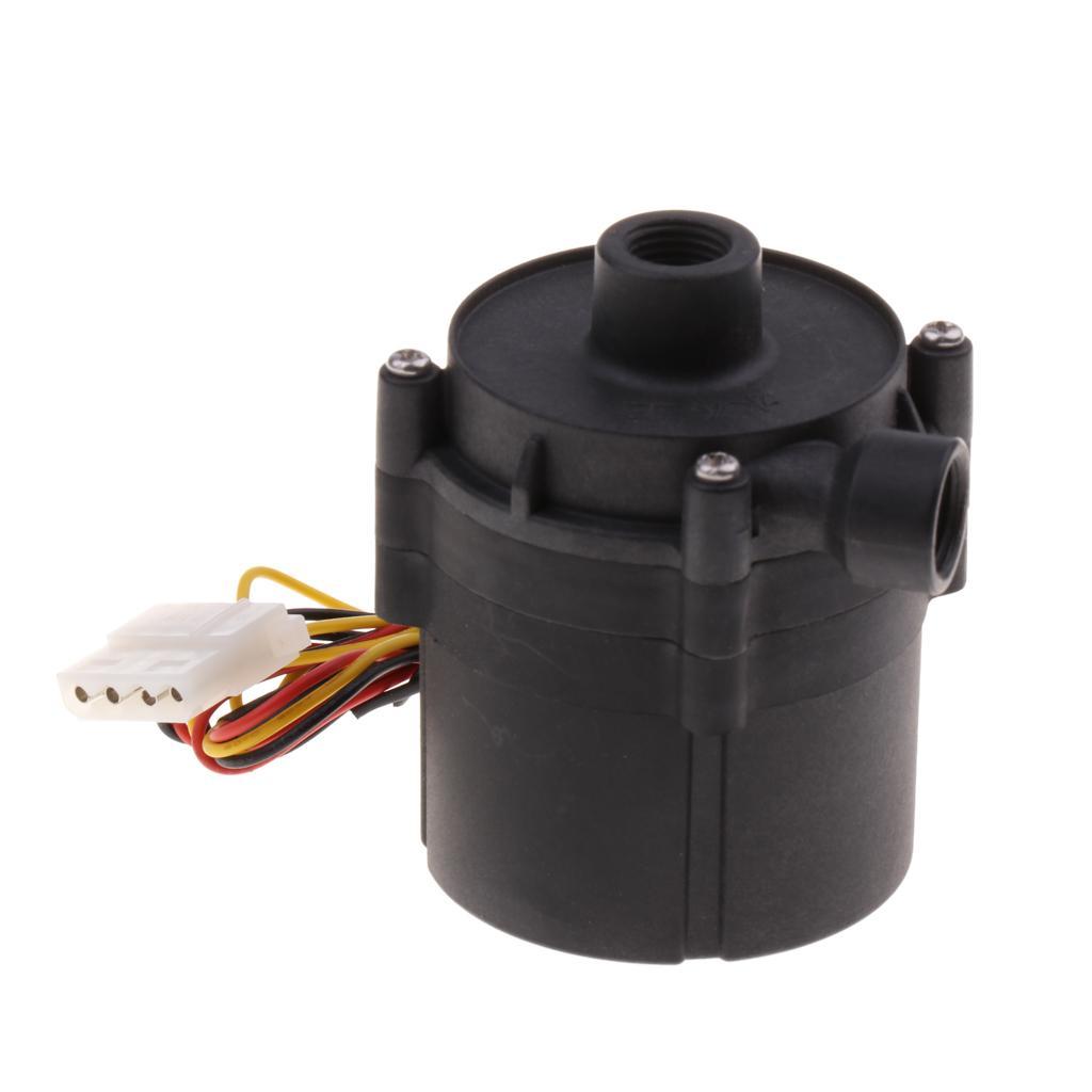 12V DC 1.5A Brushless CPU Water Cooling Water Pump for Desktops