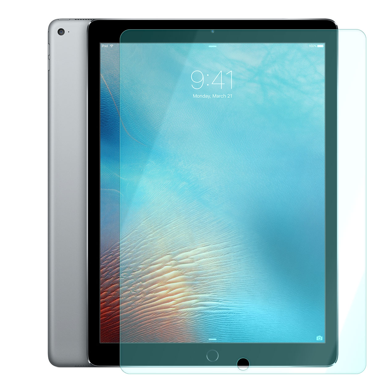 Miếng kính cường lực cho Apple iPad Pro 12.9 2015 trong suốt