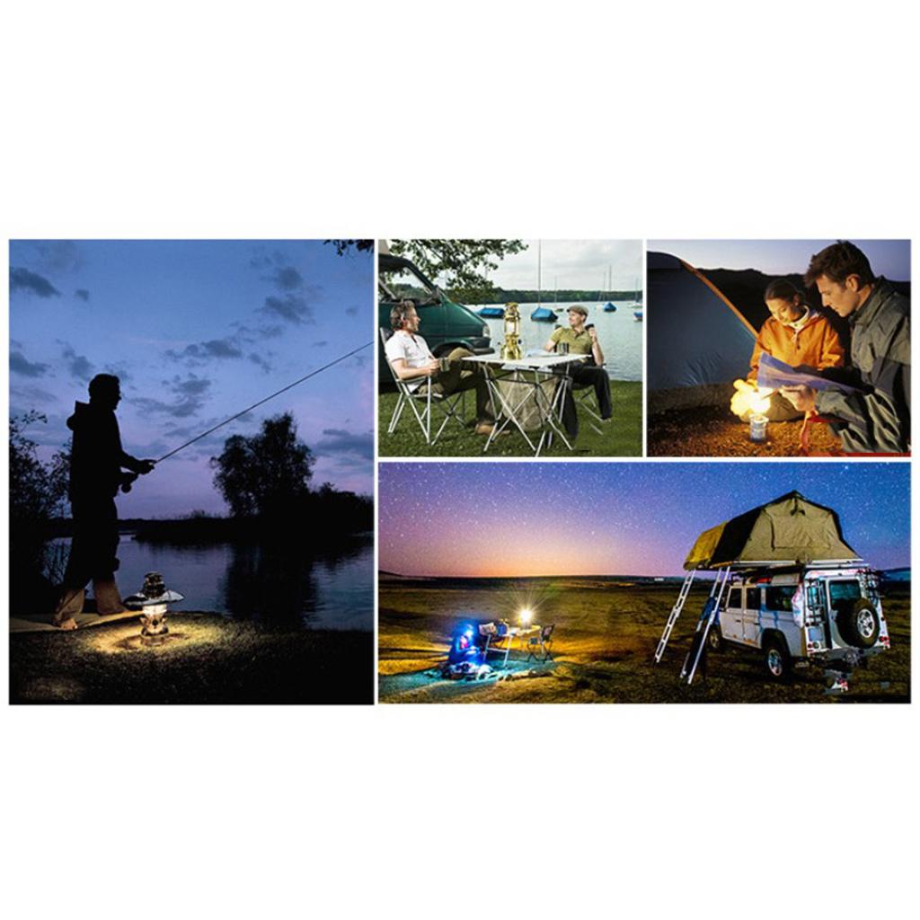 Mini Pocket Camping Gas Lamp Outdoor Camping Butane Tent Light with Carry Case