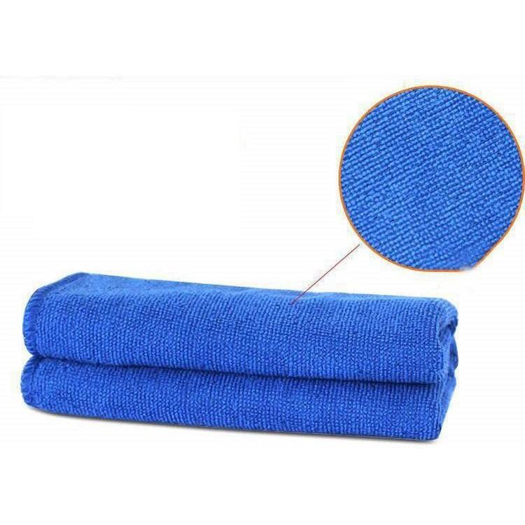 Khăn Lau Xe 40*60cm - Chất Liệu Cotton Bề Mặt Sợi Microfiber - Khăn Lau Chuyên Dụng Cho Gara Ô Tô, Salon