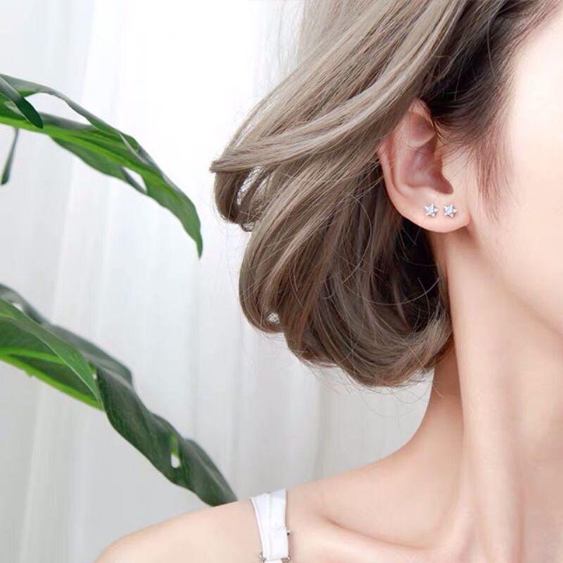 Khuyên Tai Cao Cấp - Đính đá lấp lánh
