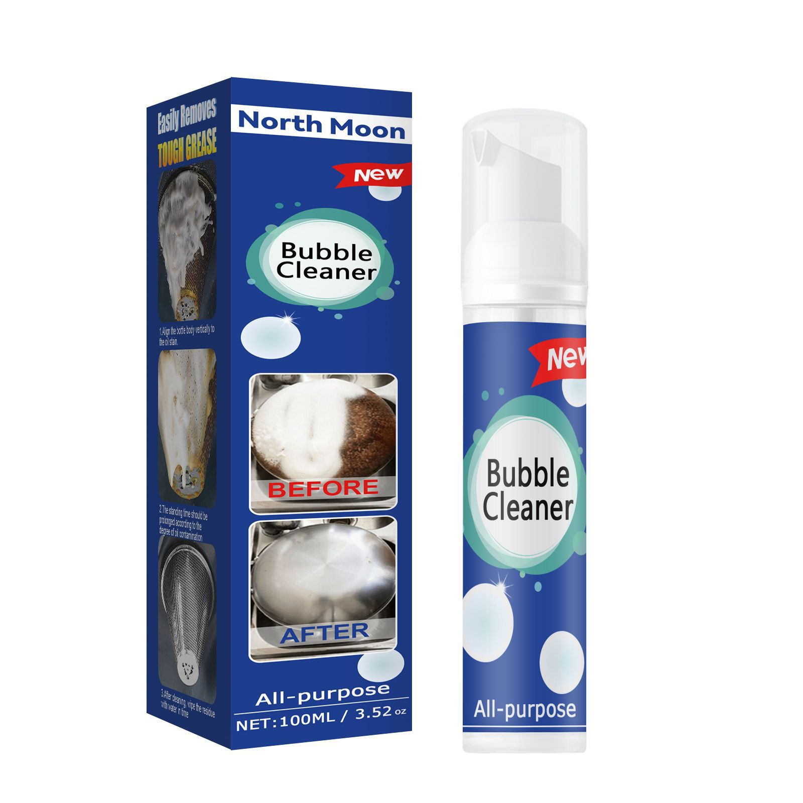 Dung Dịch Tẩy Rửa Dầu Mỡ Siêu Mạnh Foam Kitchen Degreaser 100ml