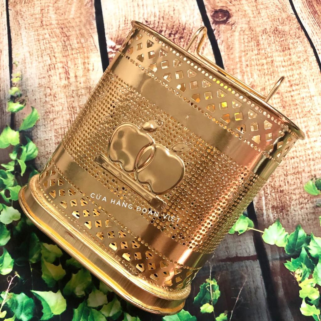 [MỚI] Ống Đũa Inox Mạ Vàng Đồng - Kiểu Dáng Đẹp. Chuyên phục vụ Sp Gia dụng, Khuôn làm bánh, Dụng cụ học Sinh, Nhà hàng,