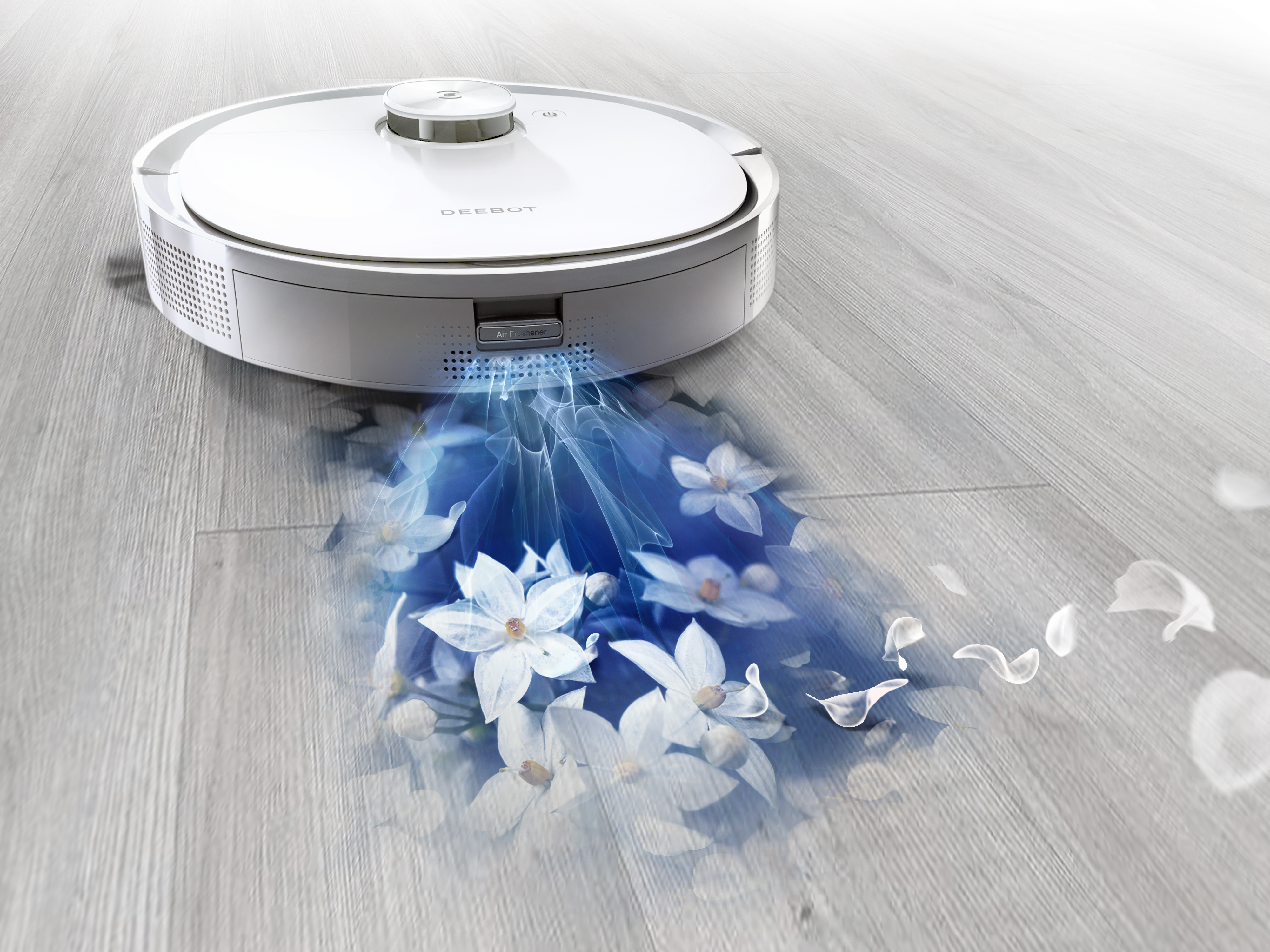 Robot hút bụi lau nhà ECOVACS Deebot Ozmo T9 - Lực hút 3000pa - Hàng chính hãng, bản quốc tế chuẩn CE