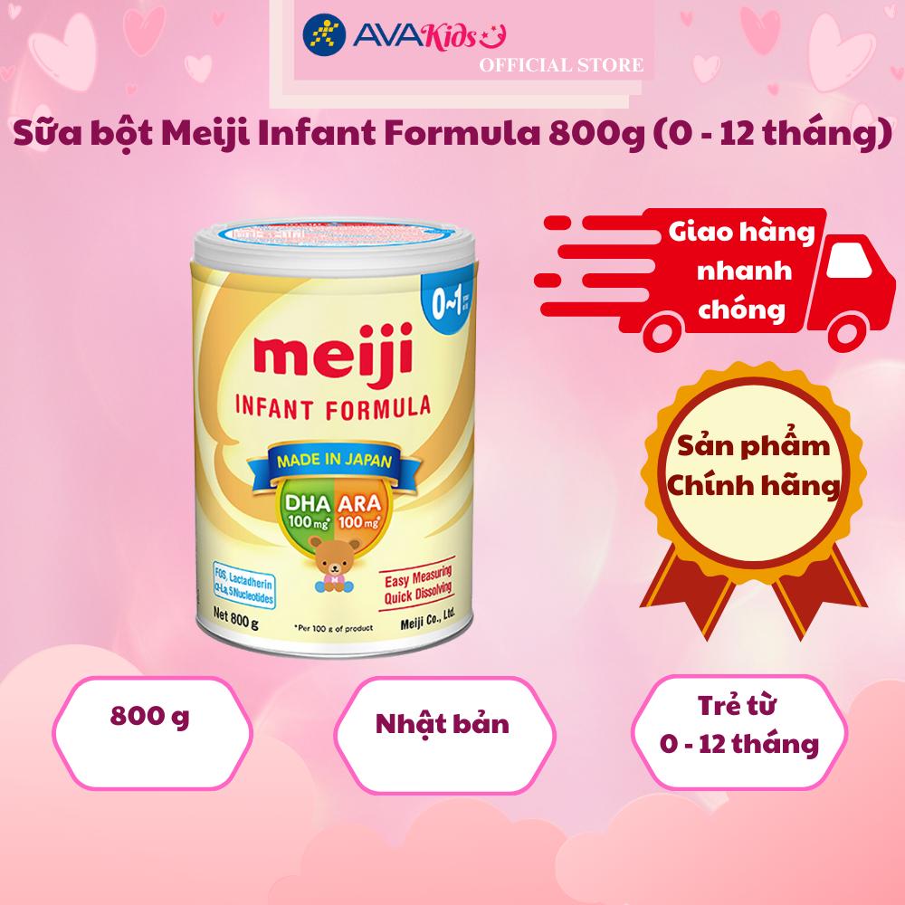 Sữa bột Meiji Infant Formula 800g (0 - 12 tháng)