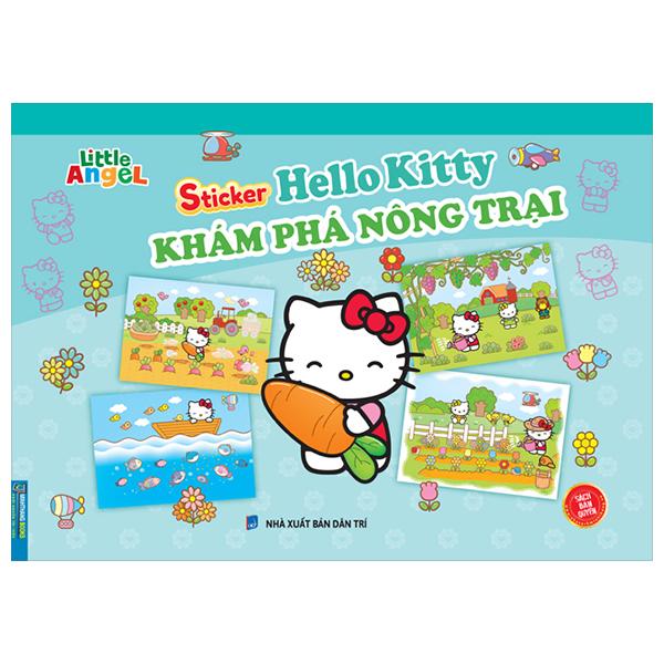 Sticker Hello Kitty - Khám Phá Nông Trại
