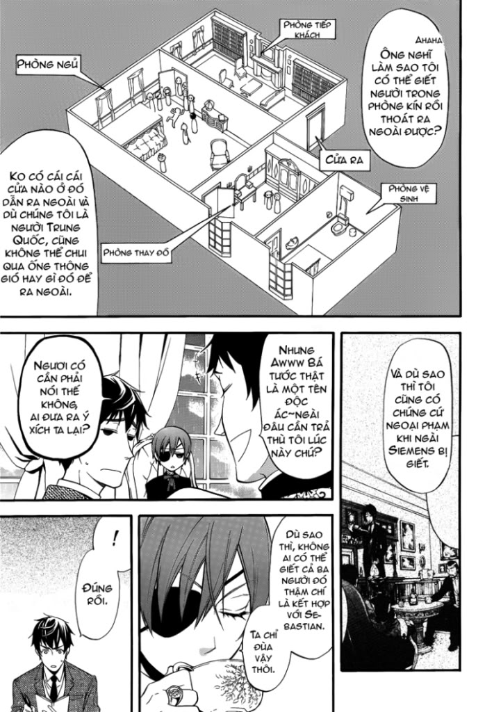 Kuroshitsuji Chapter 43 - Trang 15