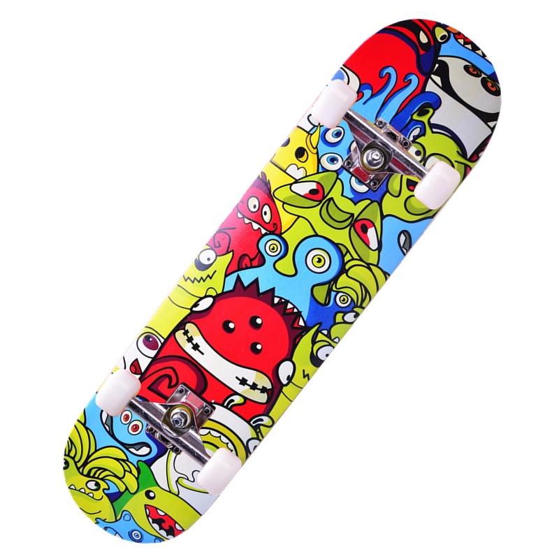 Ván Trượt Thể Thao Skateboard Người Lớn Chất Liệu Bằng Gỗ Phong Ép 7 Lớp Độ Bền Cực Cao