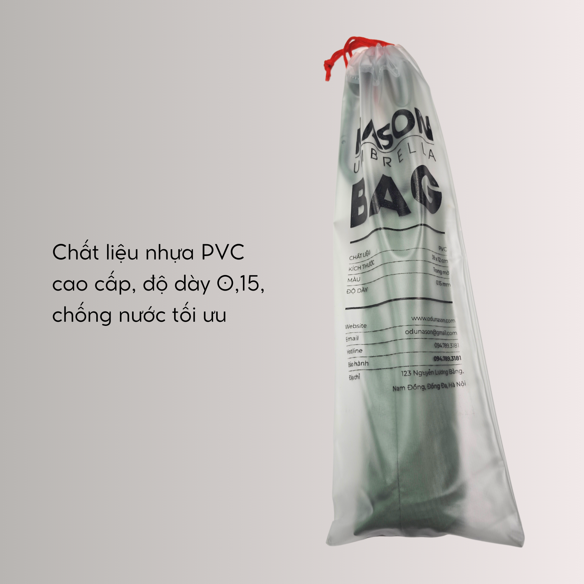 Túi đựng ô NASON BAG di động đa năng chống thấm nước