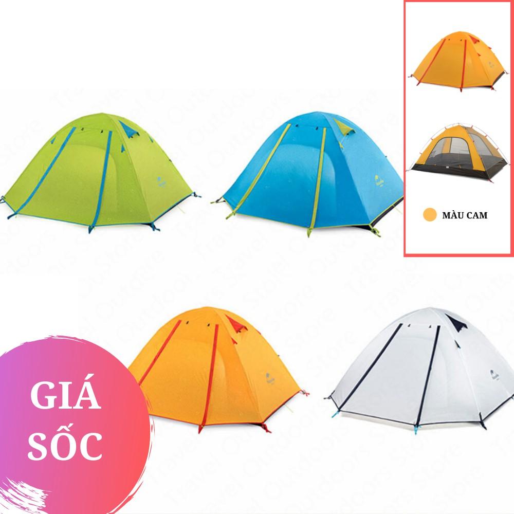 Lều Phượt Du Lịch 2 Người có Mái Hiên Che Nắng Chống Thấm Chống Nước Gọn Nhẹ NatureHike NH18Z022-P