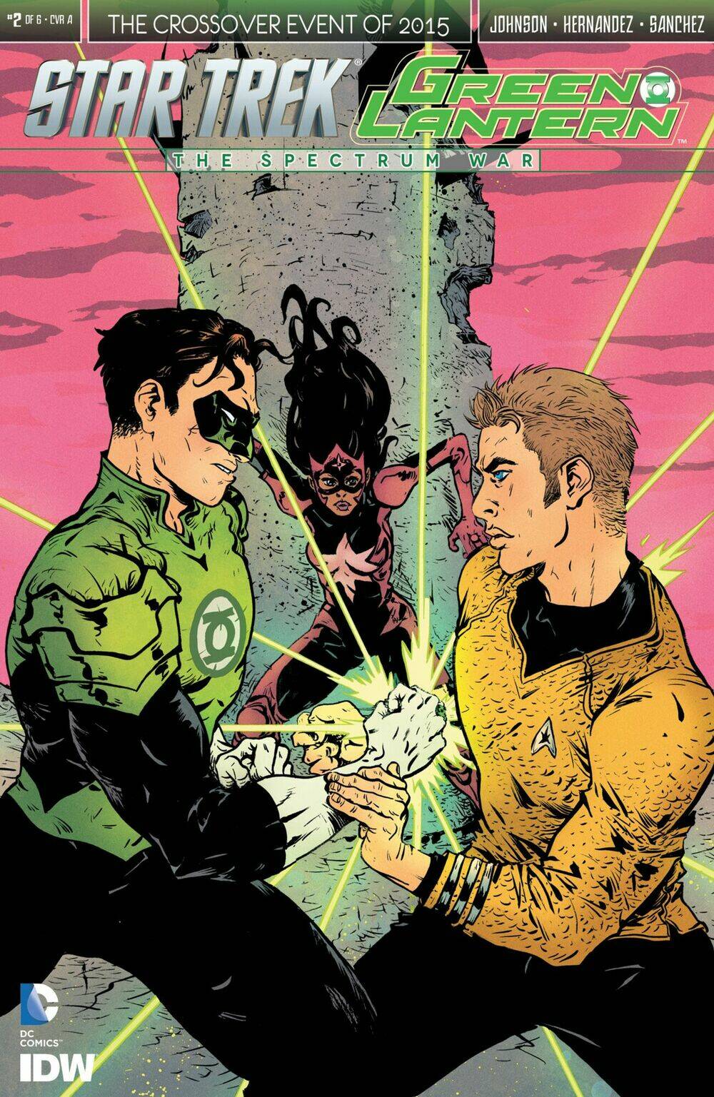 star trek/green lantern: the spectrum war chapter 2 1