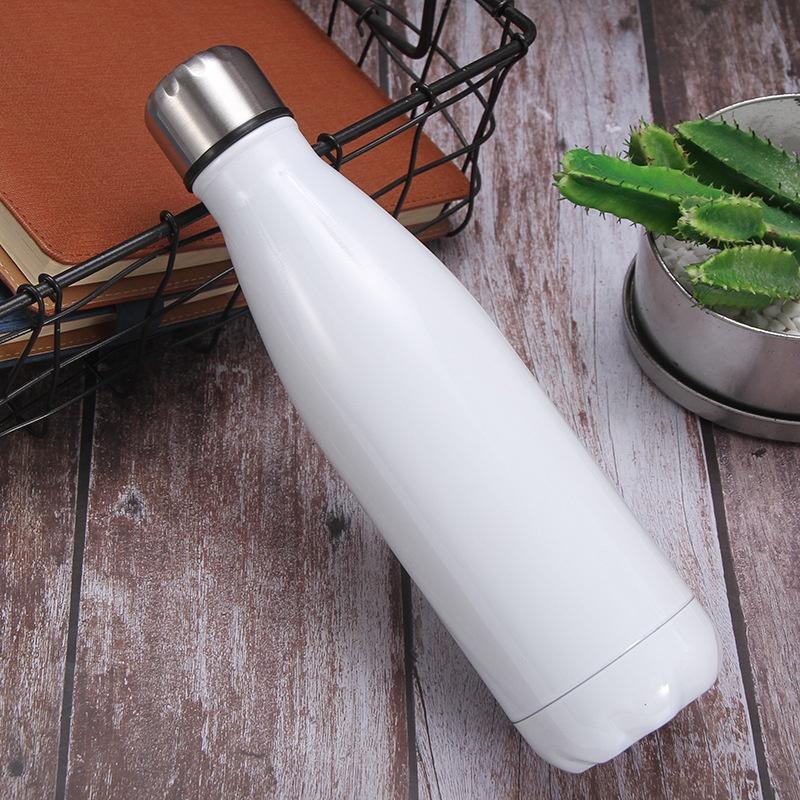 Bình Giữ Nhiệt Inox Dáng Chai Nước Màu Tươi Sáng Thể Thao Cá Tính Dung Tích 500ml, 750ml