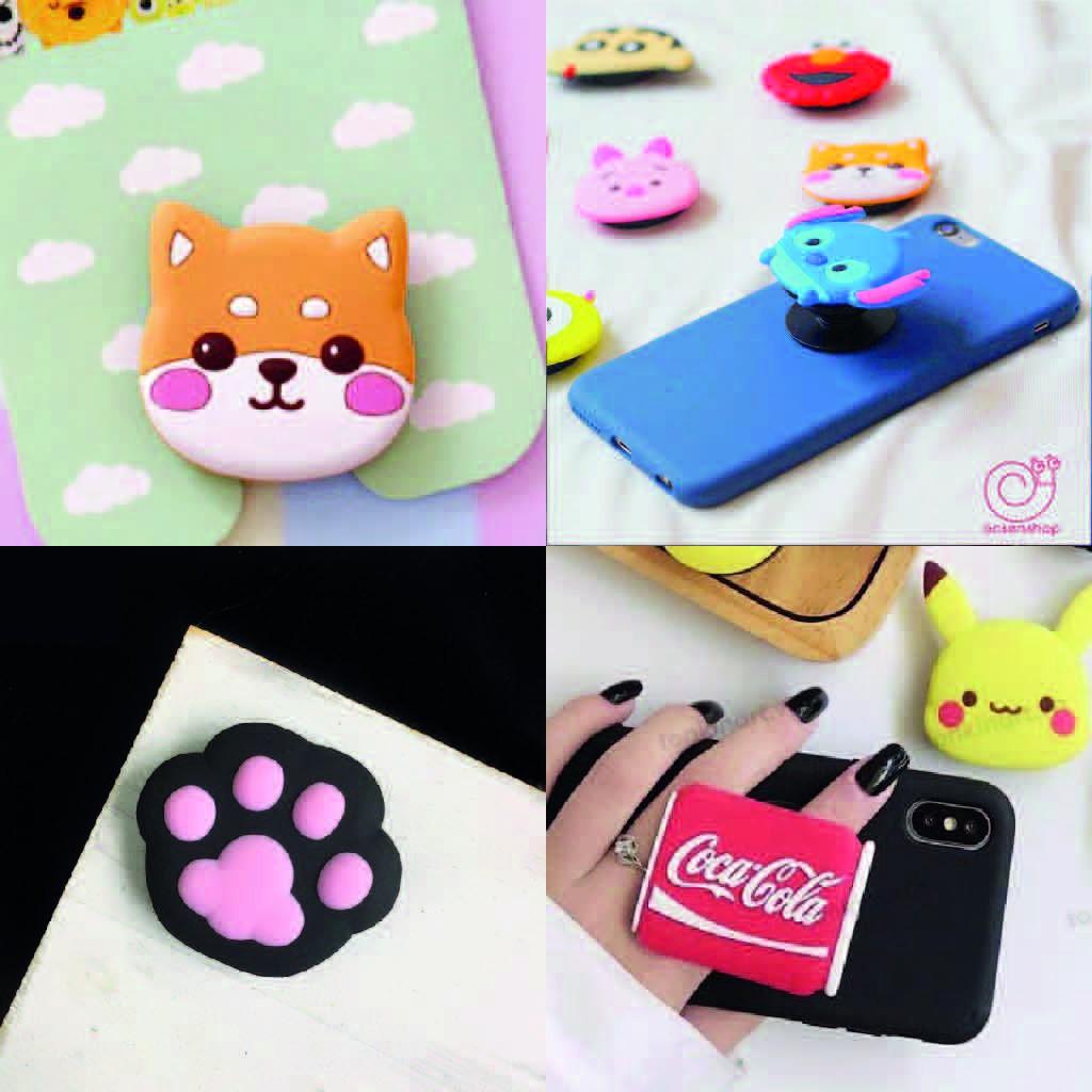 Popsocket Giá Đỡ Silicon Hình Thú 8 Mẫu -3 - Tuấn Phụ Kiện