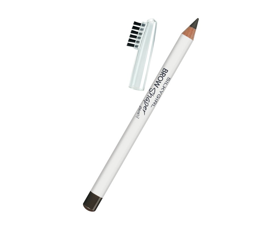 Chì Kẻ Chân Mày Kèm Chổi Silky Girl Brow Shaper Pencil