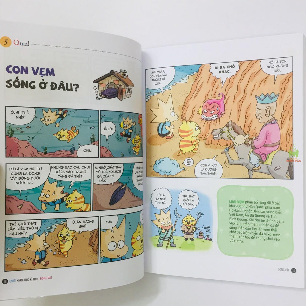 Sách - Quiz! Khoa học kì thú : Động vật