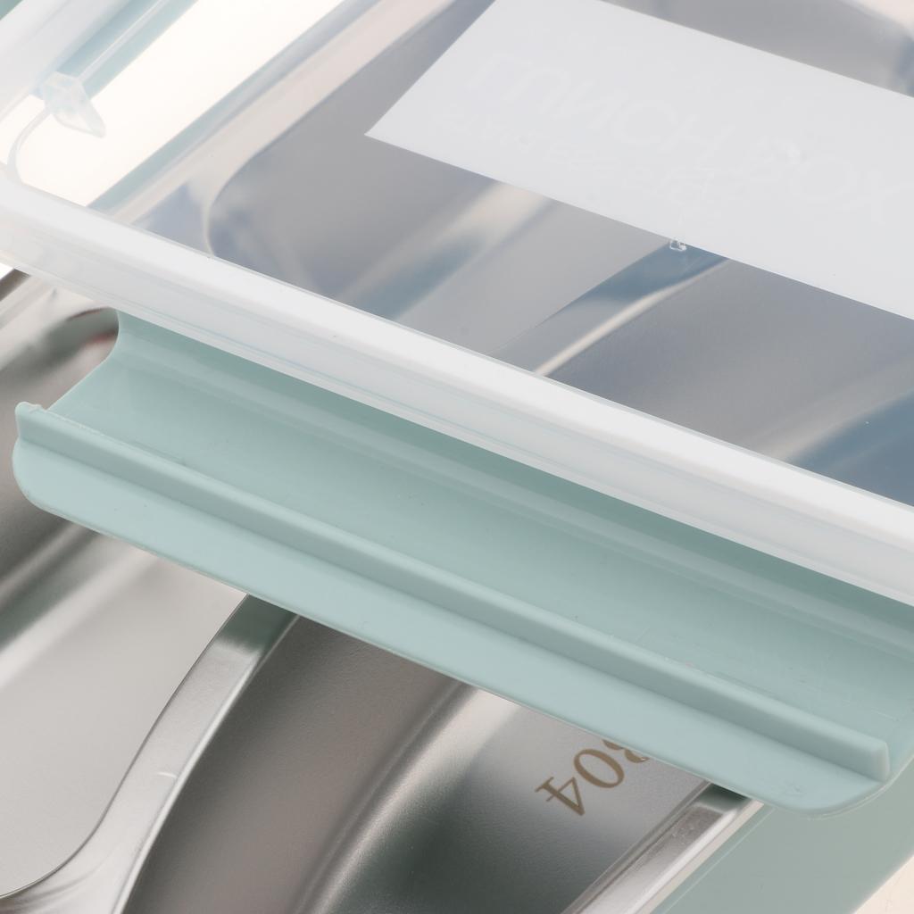 Stainless Steel Lunch Box Dinnerware Kids Food Container