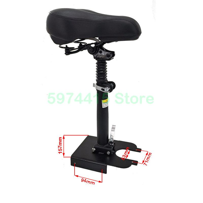 Ghế có thể gập lại yên xe hấp thụ ghế lớn cho Xiaomi Scooter M365 Mijia 1S Skatesboard Electric Skateboard Pro2 Phụ kiện nâng cấp DIY DIY