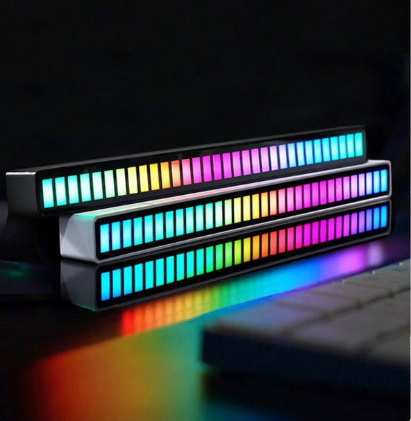 Đèn led thanh đèn led RGB 16 triệu màu cảm biến âm thanh nháy theo nhạc thanh led rgb led rgb