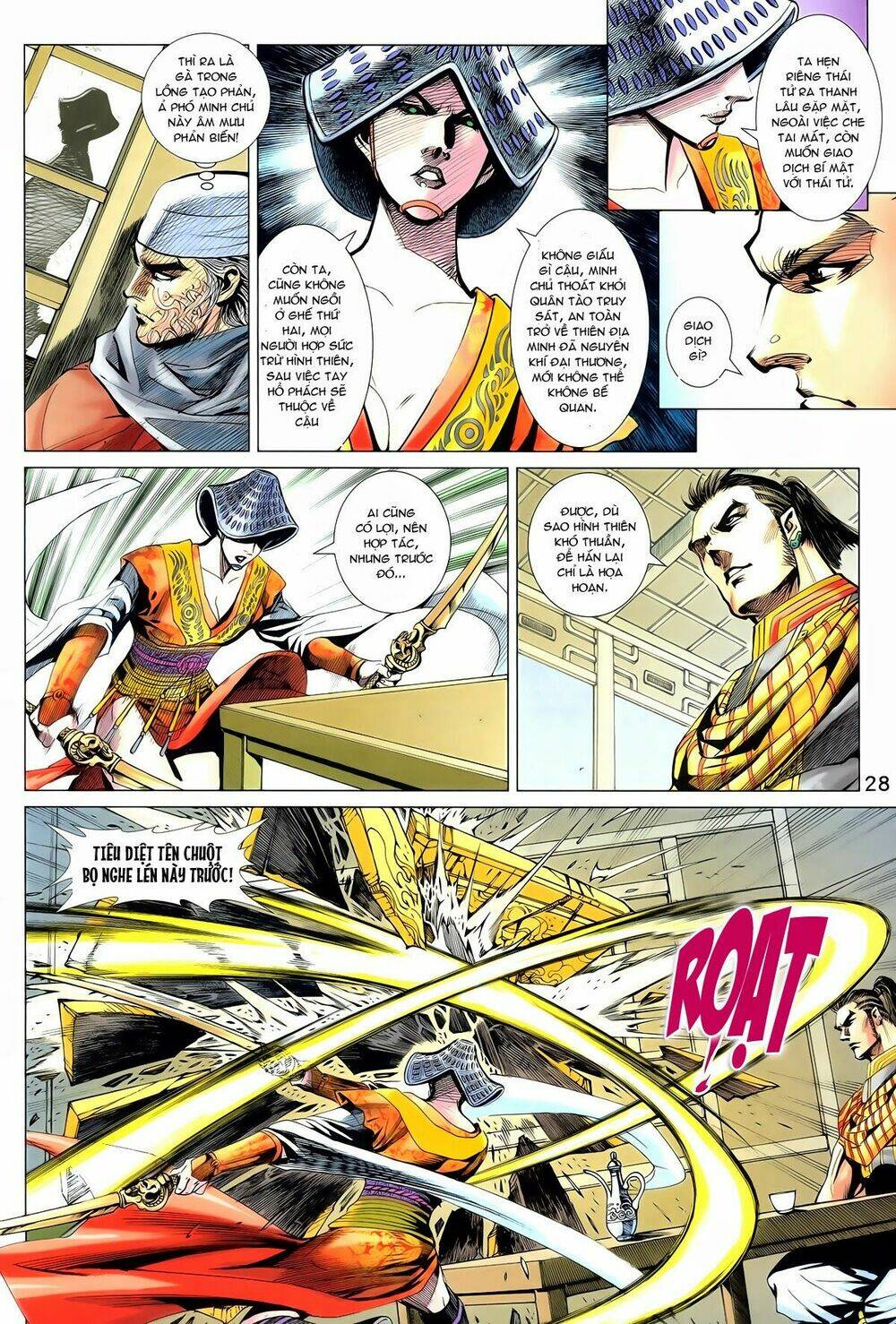 thần binh vấn thiên chapter 17 27