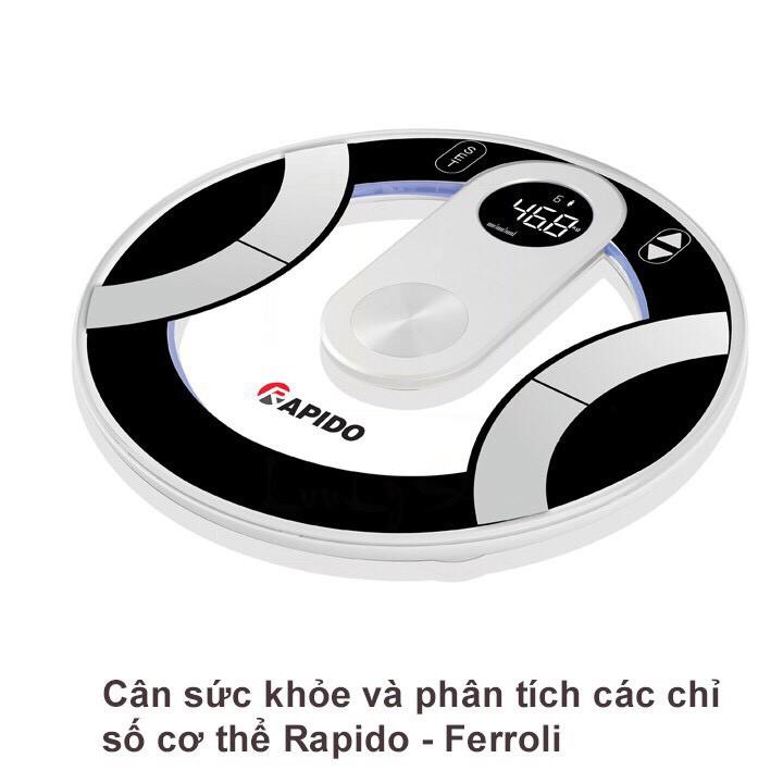 Cân sức khỏe và phân tích các chỉ số cơ thể Rapido RRF01-R (Bảo hành 1 năm)