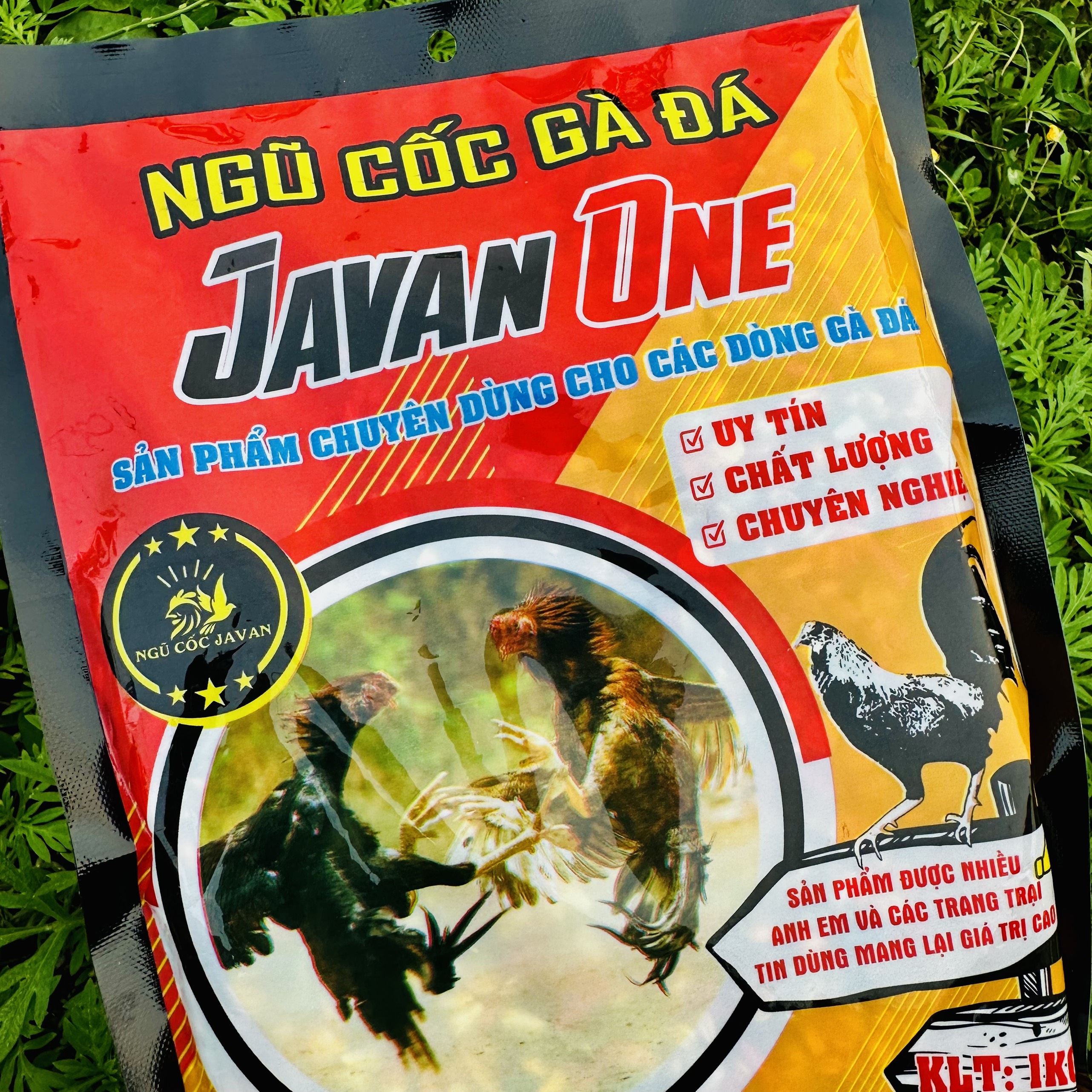 Ngũ cốc gà đá Javan One 1kg, thức ăn yêu thích cho chiến kê, thức ăn cơ bản cho Hamster