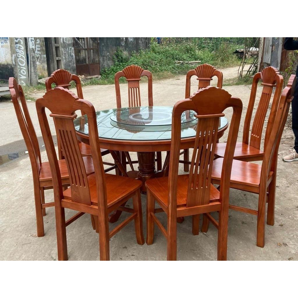 Bộ bàn ăn gỗ xoan ta