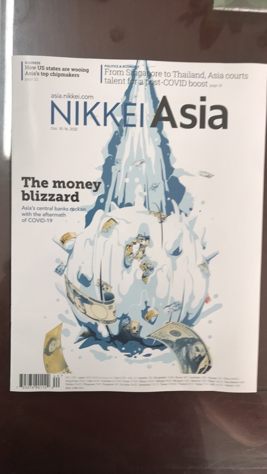 Nikkei Asia 2022 : THE MONEY BLIZZARD-40.22