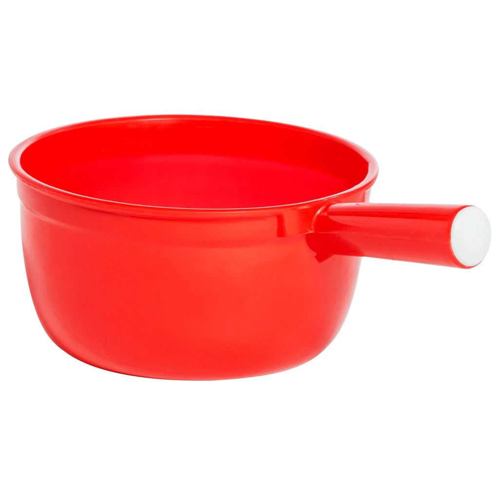 Gáo múc nước màu đỏ, xanh lá, xanh dương, vàng, đủ kích cỡ lựa chọn, nhựa chính phẩm không mùi, bền bỉ an toàn sức khỏe