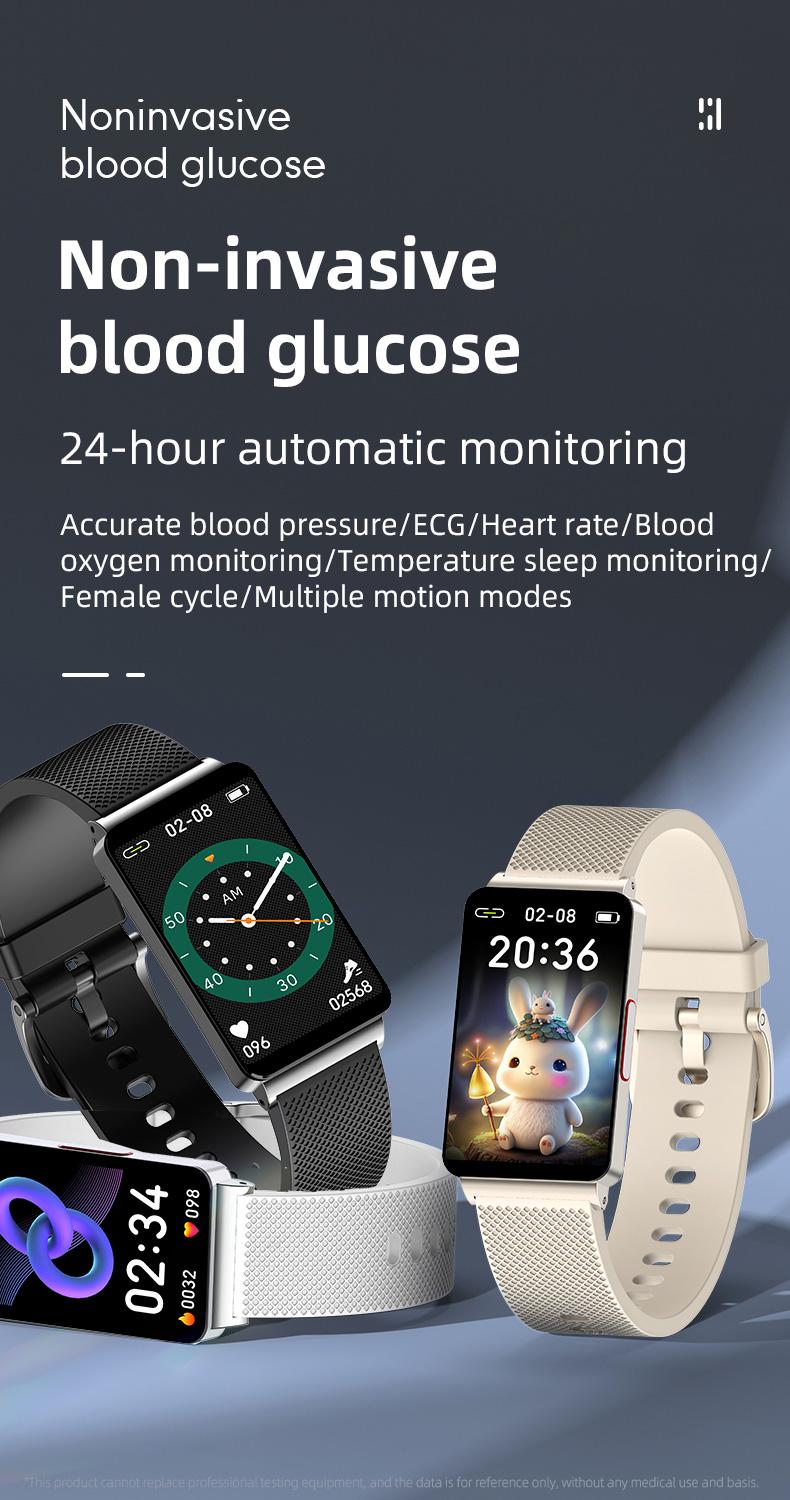 MIATA mới tự động hồng ngoại theo dõi oxy máu nam thông minh đồng hồ 2023 sức khỏe phụ nữ chu kỳ nhắc nhở phụ nữ tập thể dục vòng tay