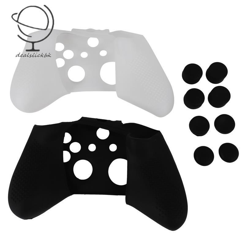 Vỏ Bọc Tay Cầm Chơi Game Xbox One / S / X Controller X 2 Bằng Cao Su Silicone Chống Trượt + Fps Pro Extra Tăng Chiều Cao X 8